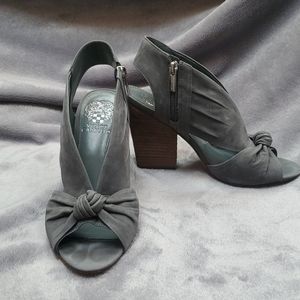 Vince Camuto gray wedge sandal